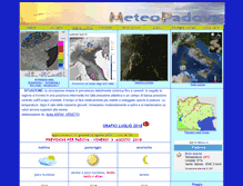 Tablet Screenshot of meteopadova.it